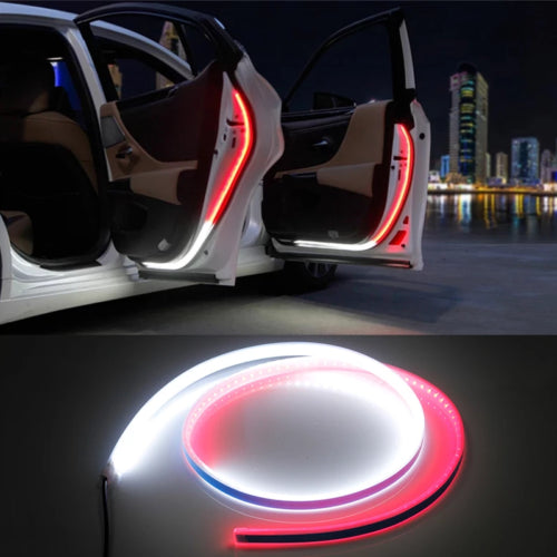 Car Door Opening Warning LED Strip Lights - Universal 2pcs for Tesla