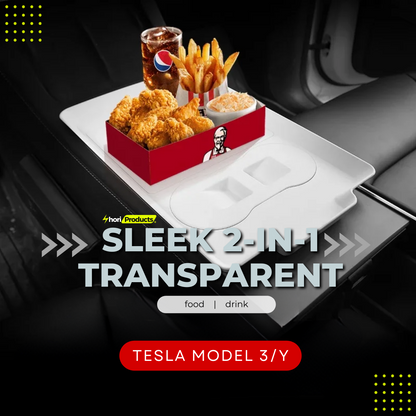 Multifunctional Meal Tray For Tesla Model 3/Y