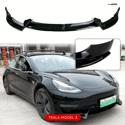 AeroGrit Front Bumper Lip Spoiler for Tesla Model 3 2017-2023